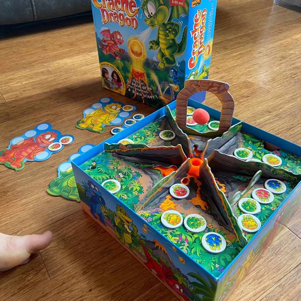 Jeux société crache dragon